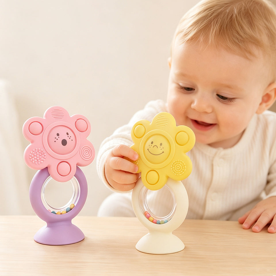Saugnapf-Spinner, 3er-Set
