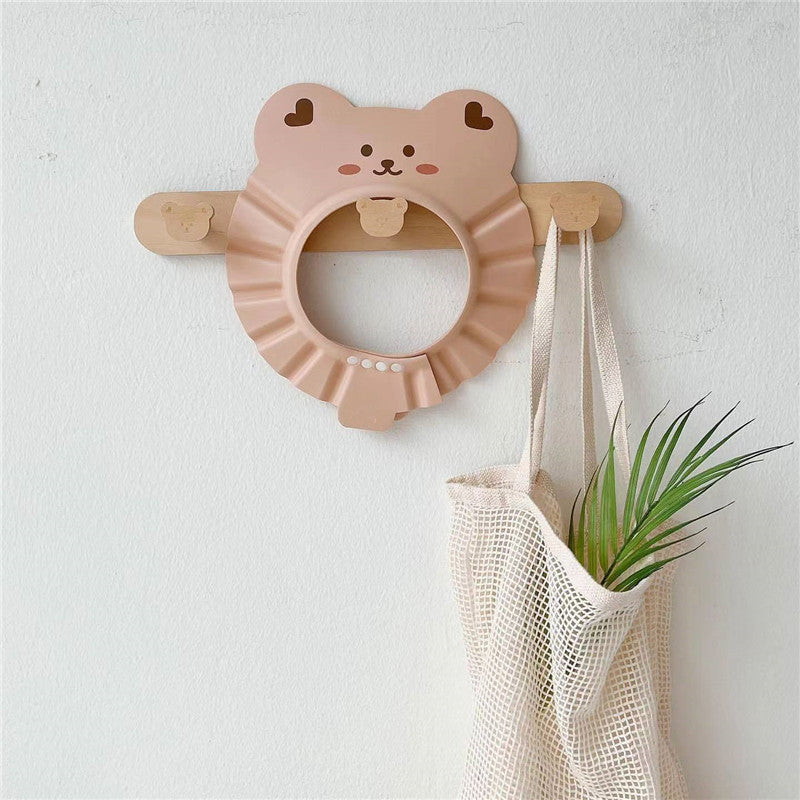 Haarwasch-Schild mit Tierkopf aus EVA
