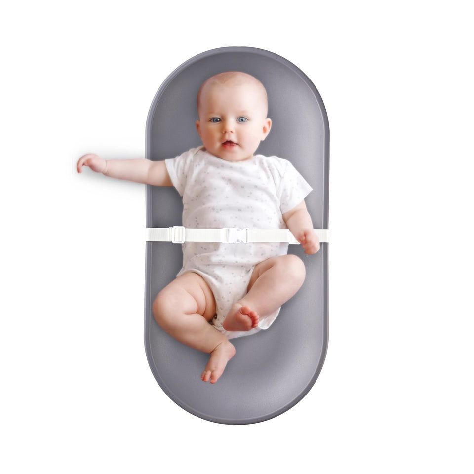 Wickelauflage Oval mit Gurt