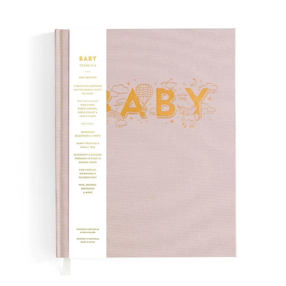 Babybuch für die ersten Jahre
