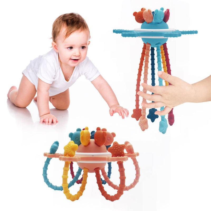 Zieh-Spielzeug aus Silikon