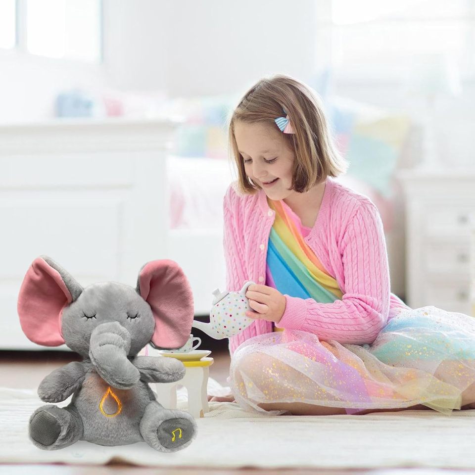 Schlummer-Elefant mit Atembewegung